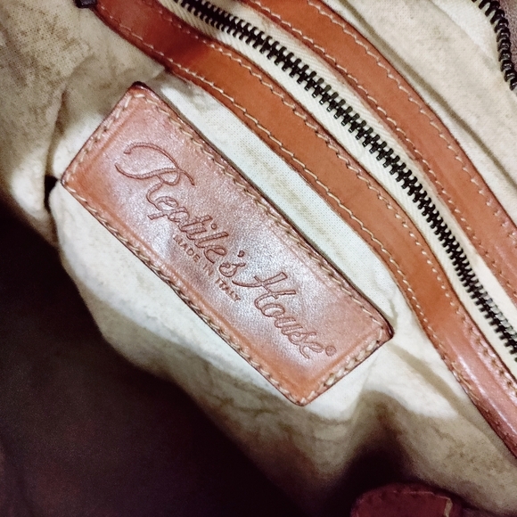 Rare vintage Reptile's House hobo purse made in Italy - Picture 15 of 16